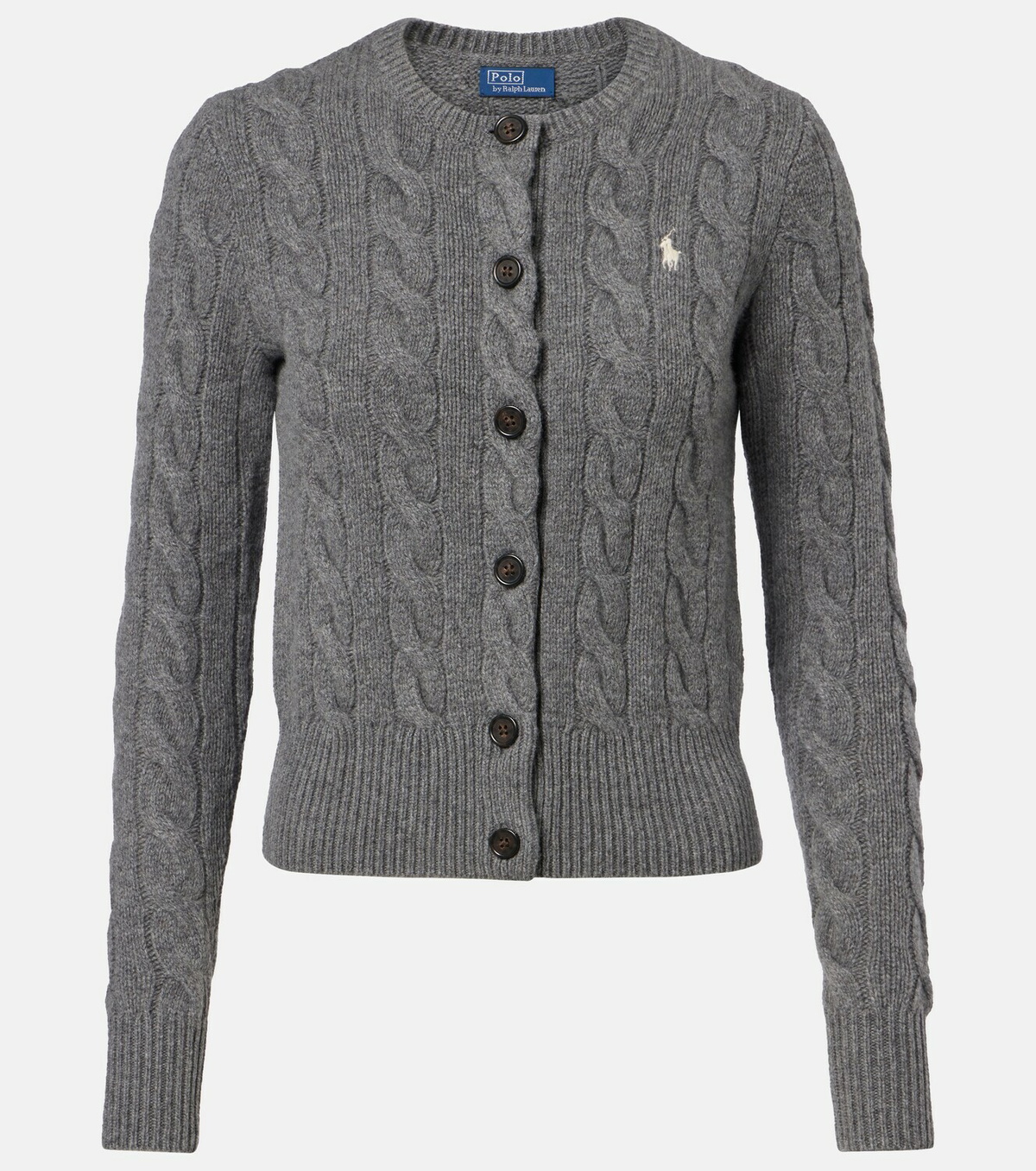 Polo Ralph Lauren Cable-knit wool and cashmere cardigan
