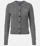 Polo Ralph Lauren Cable-knit wool and cashmere cardigan