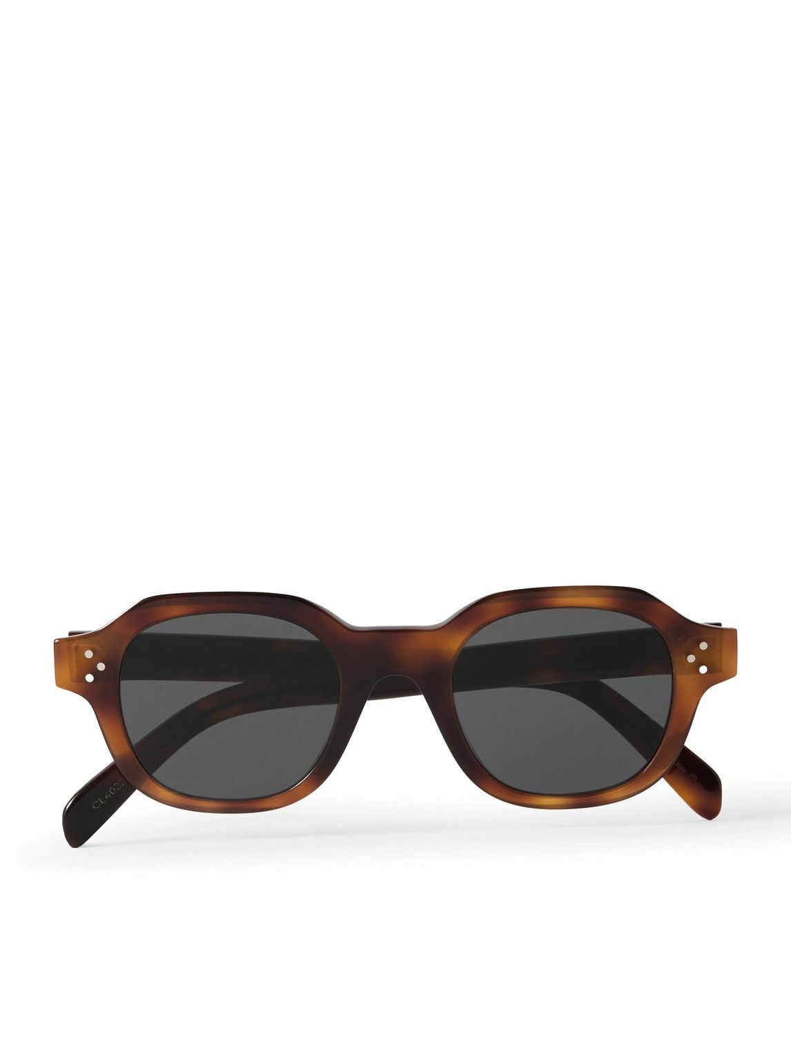 CELINE - Square-Frame Tortoiseshell Acetate Sunglasses