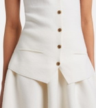 Lisa Yang Immy halterneck cashmere sweater vest