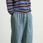 Anglan Men's Stone Vintage Denim Balloon Pants in Light Blue