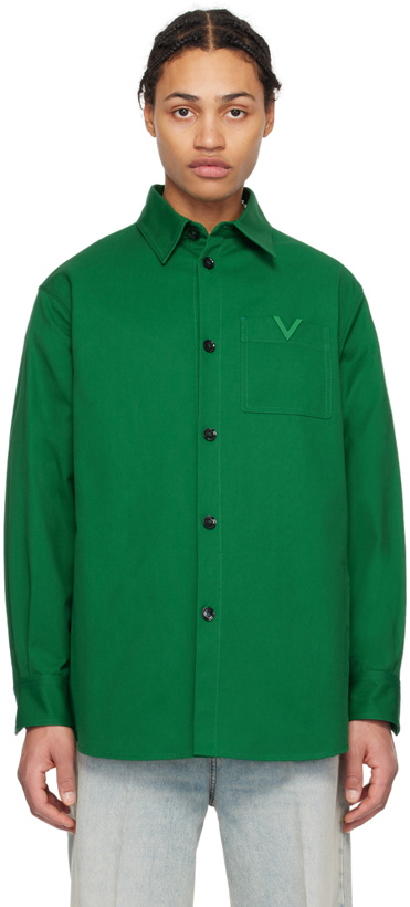 Photo: Valentino Green Hardware Shirt