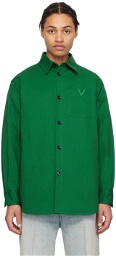 Valentino Green Hardware Shirt