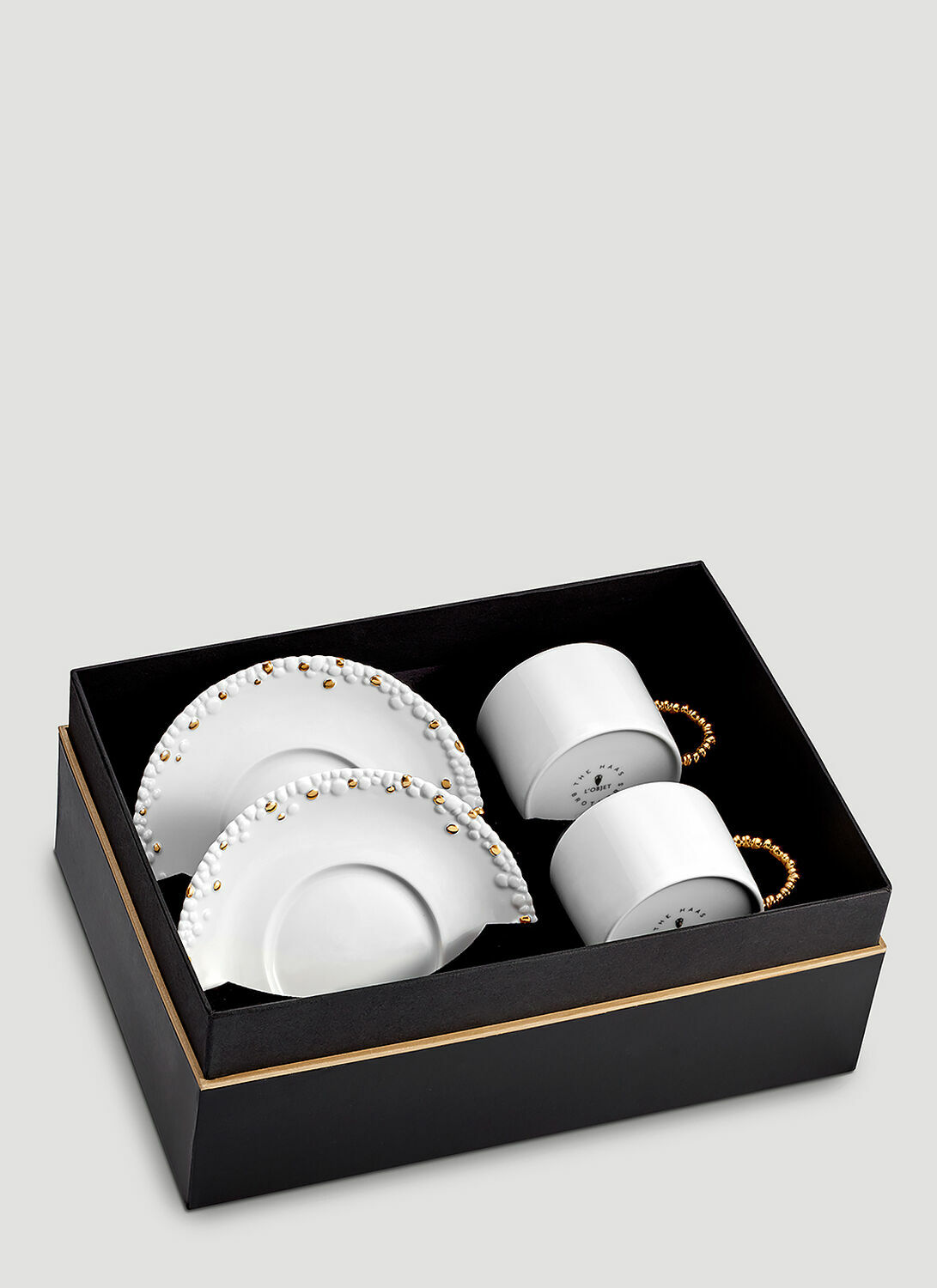 L'Objet Set of Two Mojave Teacup And Saucer