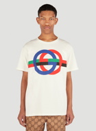Gucci - Interlocking G Print T-Shirt in White