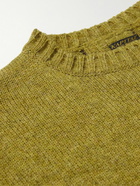 KAPITAL - Intarsia Wool Sweater - Green