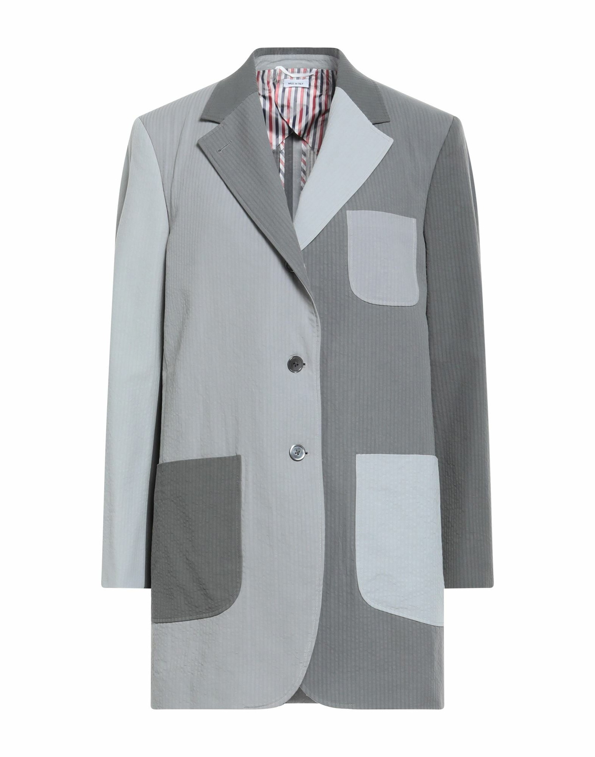 Thom Browne Womens Blazer in Grey