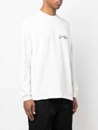 JUST DON - Cotton Logo Long Sleeve T-shirt