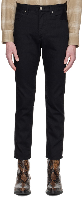 Photo: The Letters Black Tapered Jeans