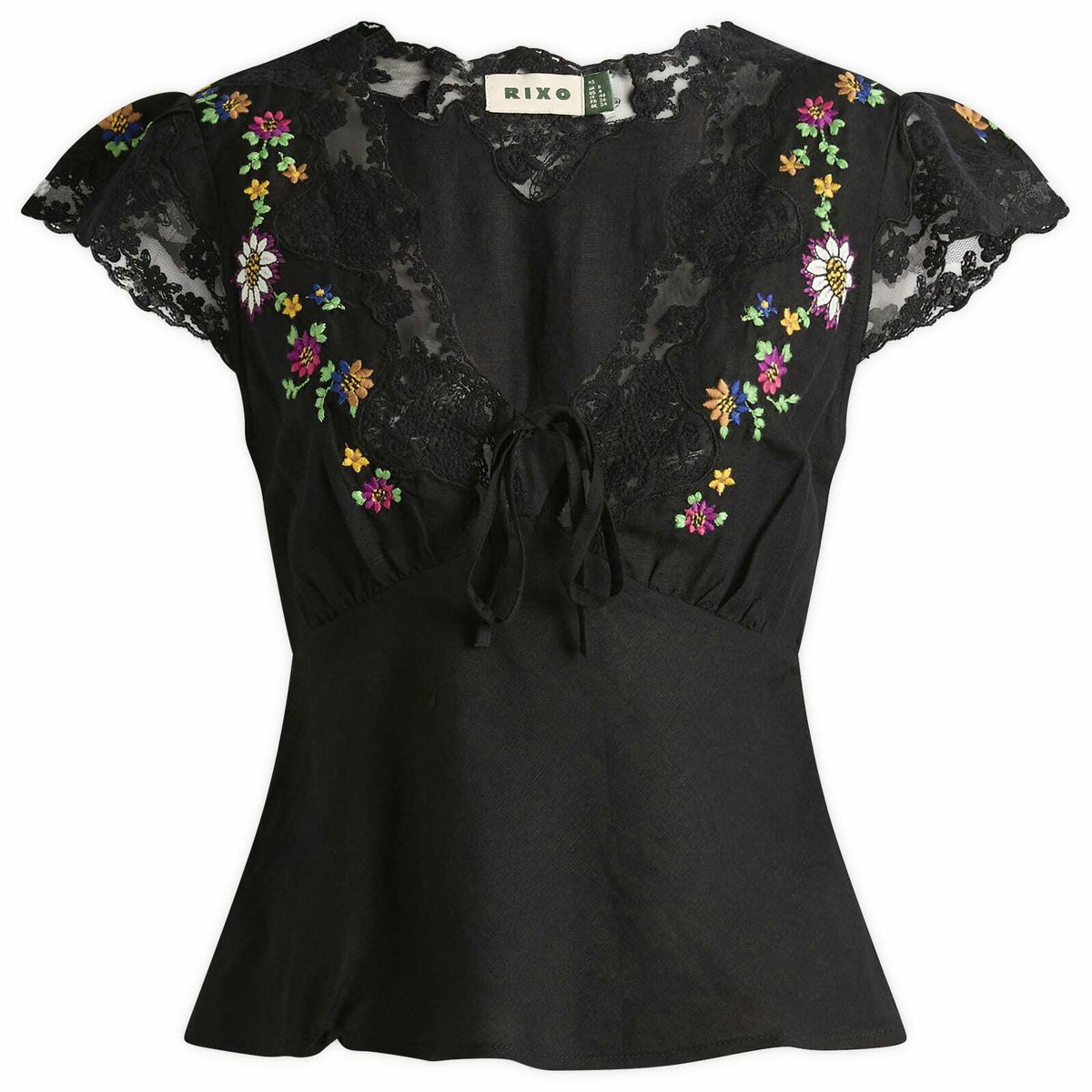 RIXO Women's Elaine Top