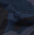 Polo Ralph Lauren - Slim-Fit Camouflage-Print Button-Down Collar Cotton-Twill Shirt - Blue