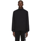 MISBHV Black Logo Turtleneck