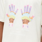 Patta Men's Palmistry T-Shirt in Whisper White