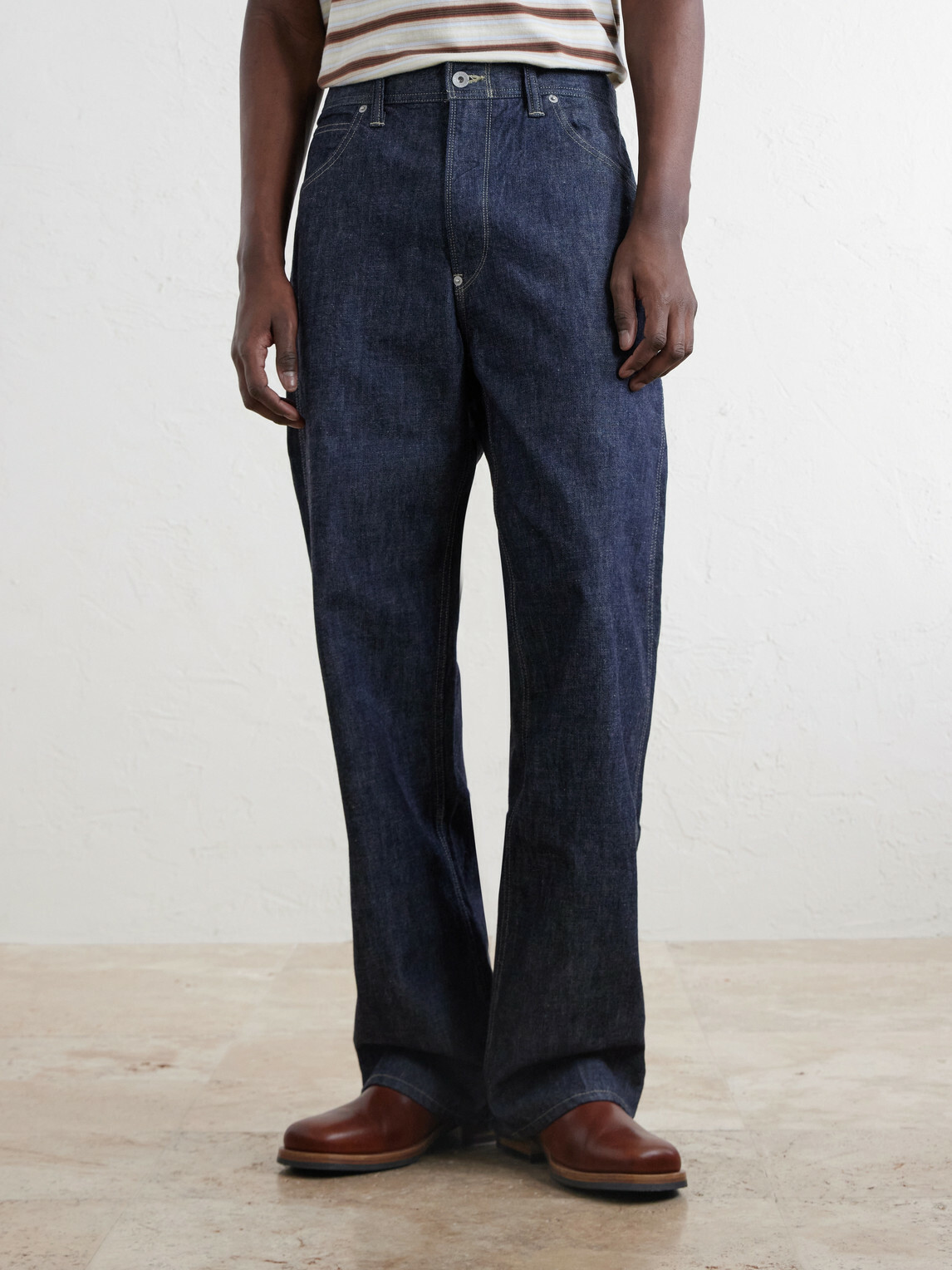 Neighborhood - Straight-Leg Jeans - Blue