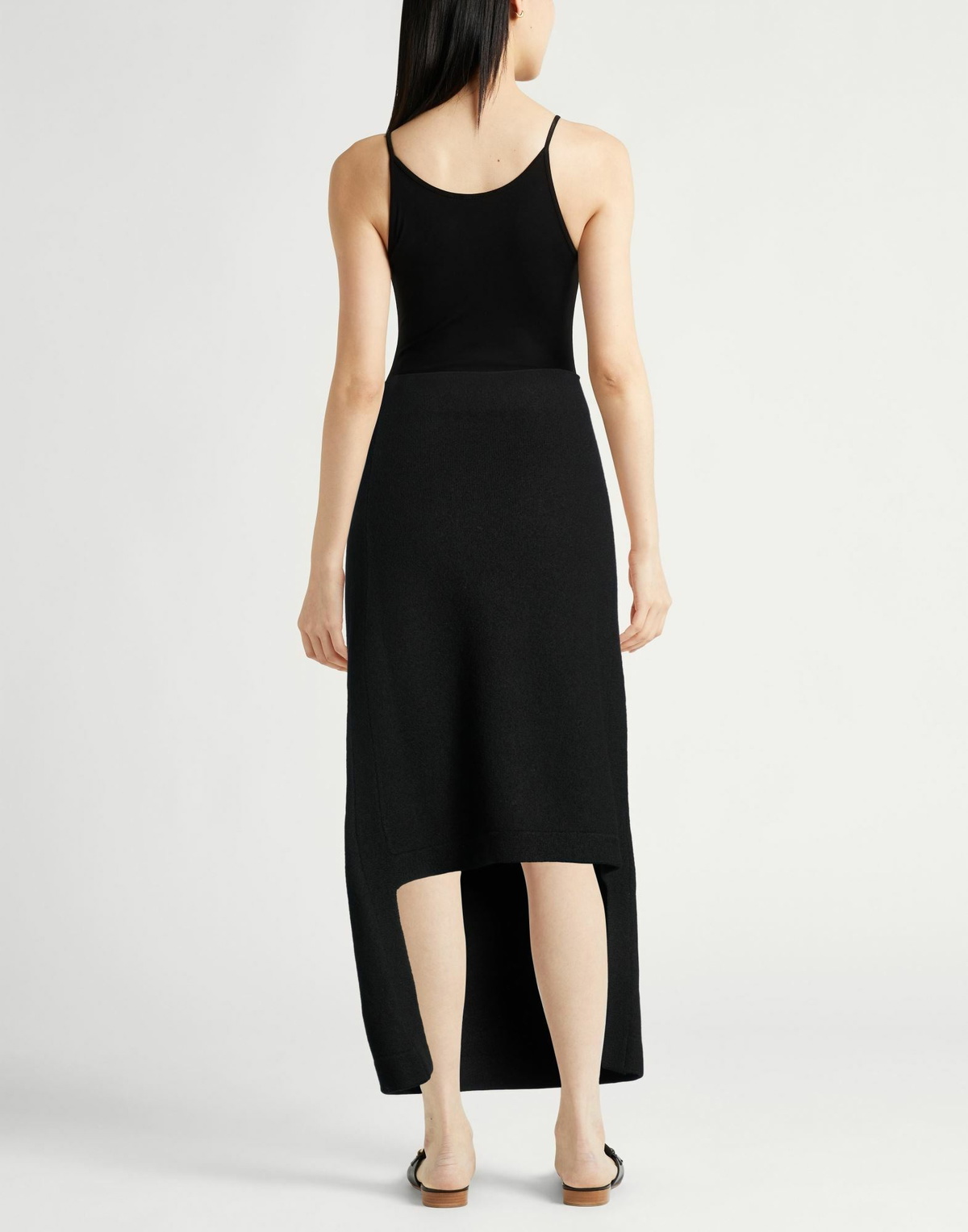 Jil Sander Womens Midi skirt in Black