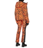 Jet Set Julia tiger-print puffer ski jacket