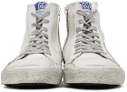 Golden Goose White Francy Classic High-Top Sneakers