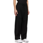 Juun.J Black Wool Trousers