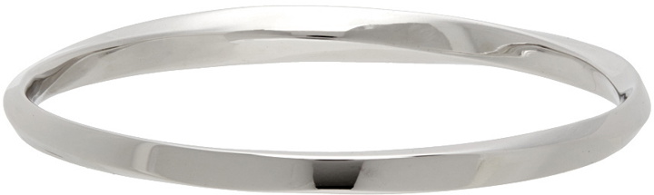 Photo: Tom Wood Silver Infinity Bangle Bracelet