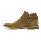 Officine Creative Brown Suede Standard 16 Boots