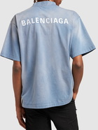 BALENCIAGA - Embroidered Cotton Jersey T-shirt