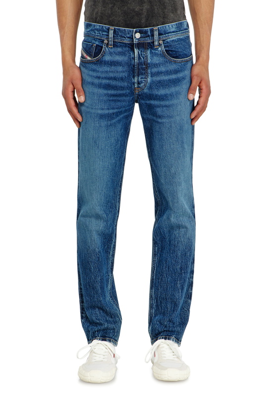 Photo: Diesel Regular Jeans Regular Waist 2023 D-Finitive, Dark blue, Button fly