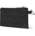 Bottega Veneta - Intrecciato Leather Cardholder - Black