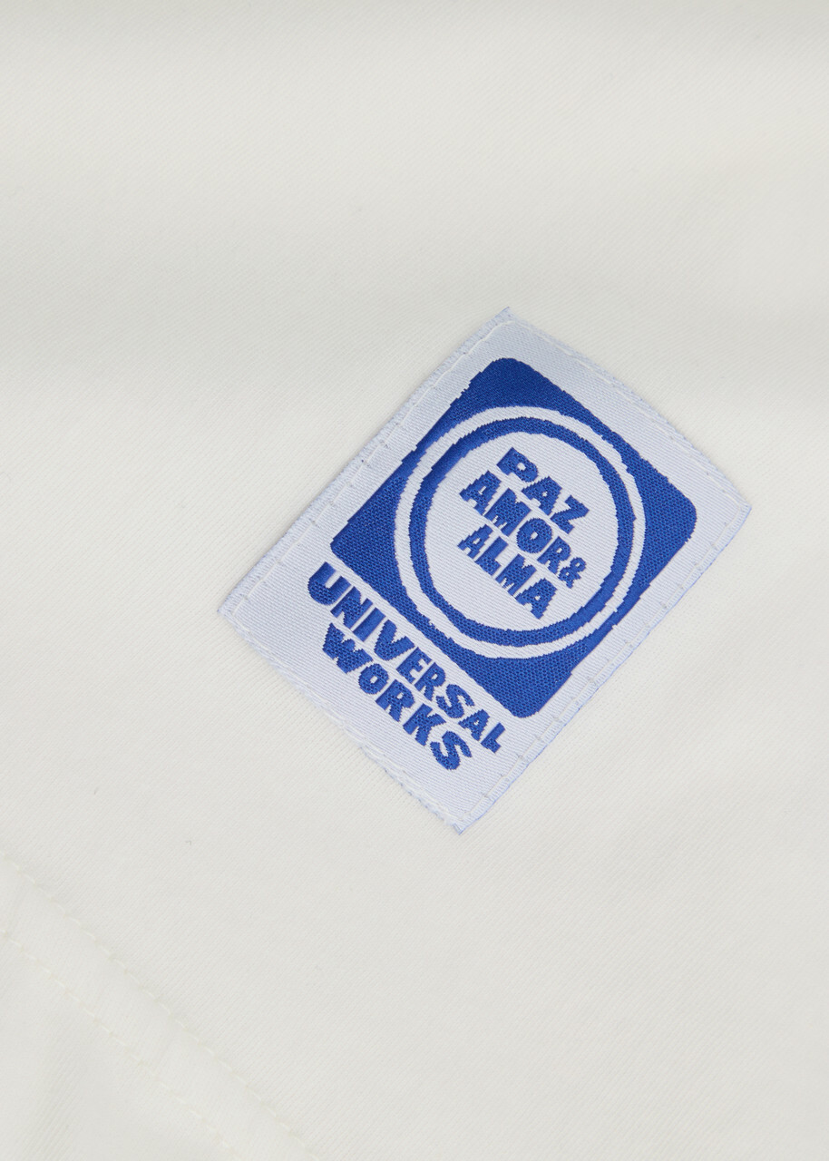 Universal Works Loose Cotton T-shirt Ecru