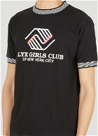 Girls Club T-Shirt in Black