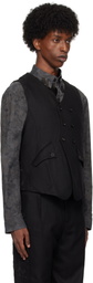 Professor.E Black E Waistcoat