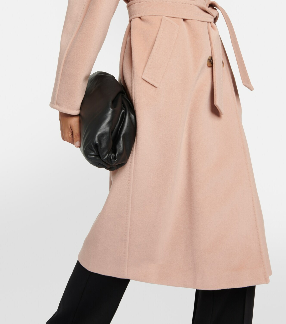 Madame wool and cashmere coat in brown - Max Mara