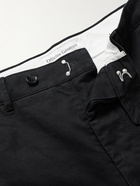 Officine Generale - Fisherman Cotton-Twill Shorts - Black