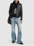 DSQUARED2 - Kiodo Leather Zip Jacket