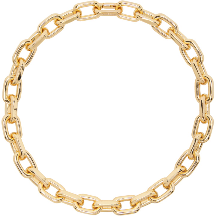 Photo: ANINE BING Gold Bold Link Necklace