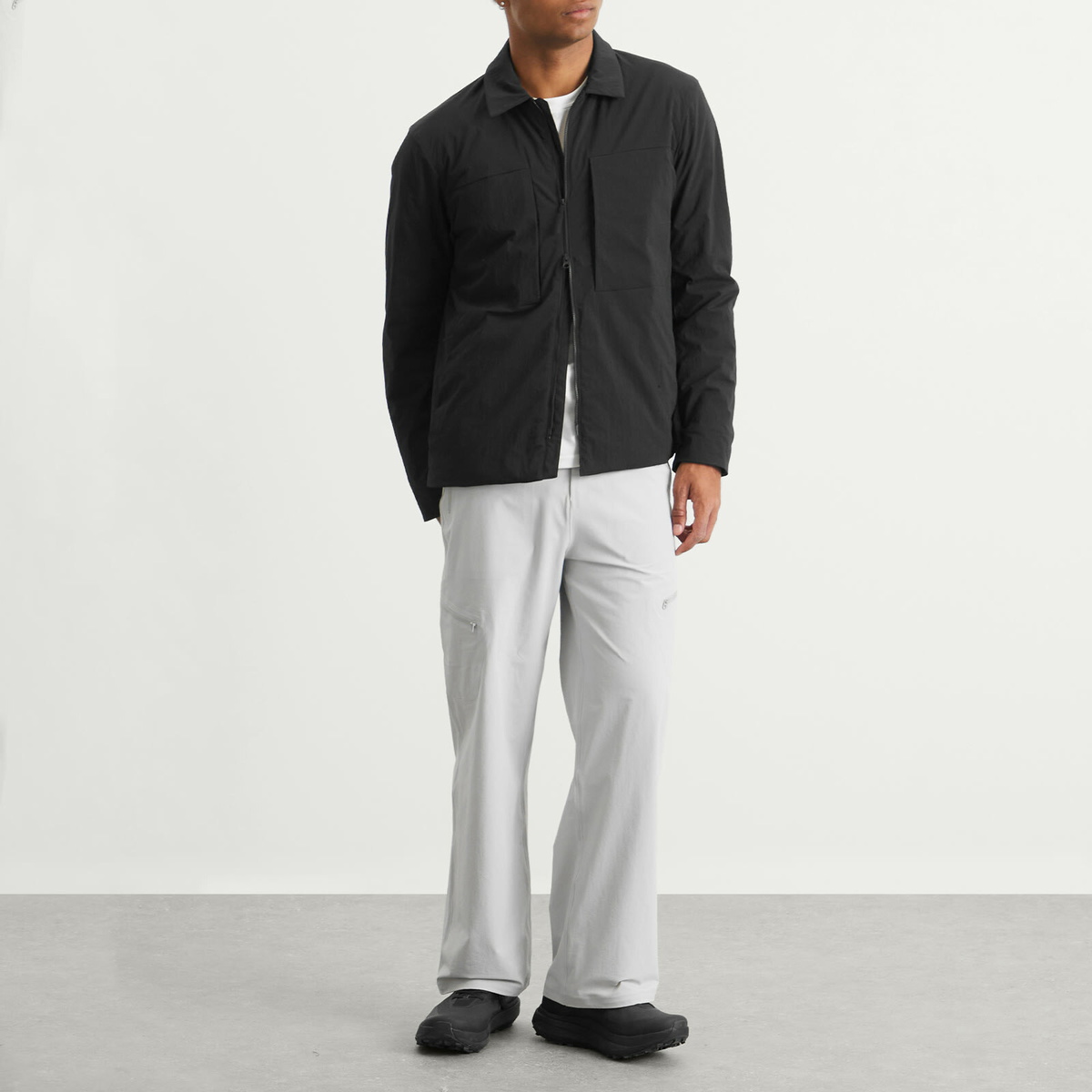 Arc'teryx Veilance Men's Mionn Insulated Overshirt in Black