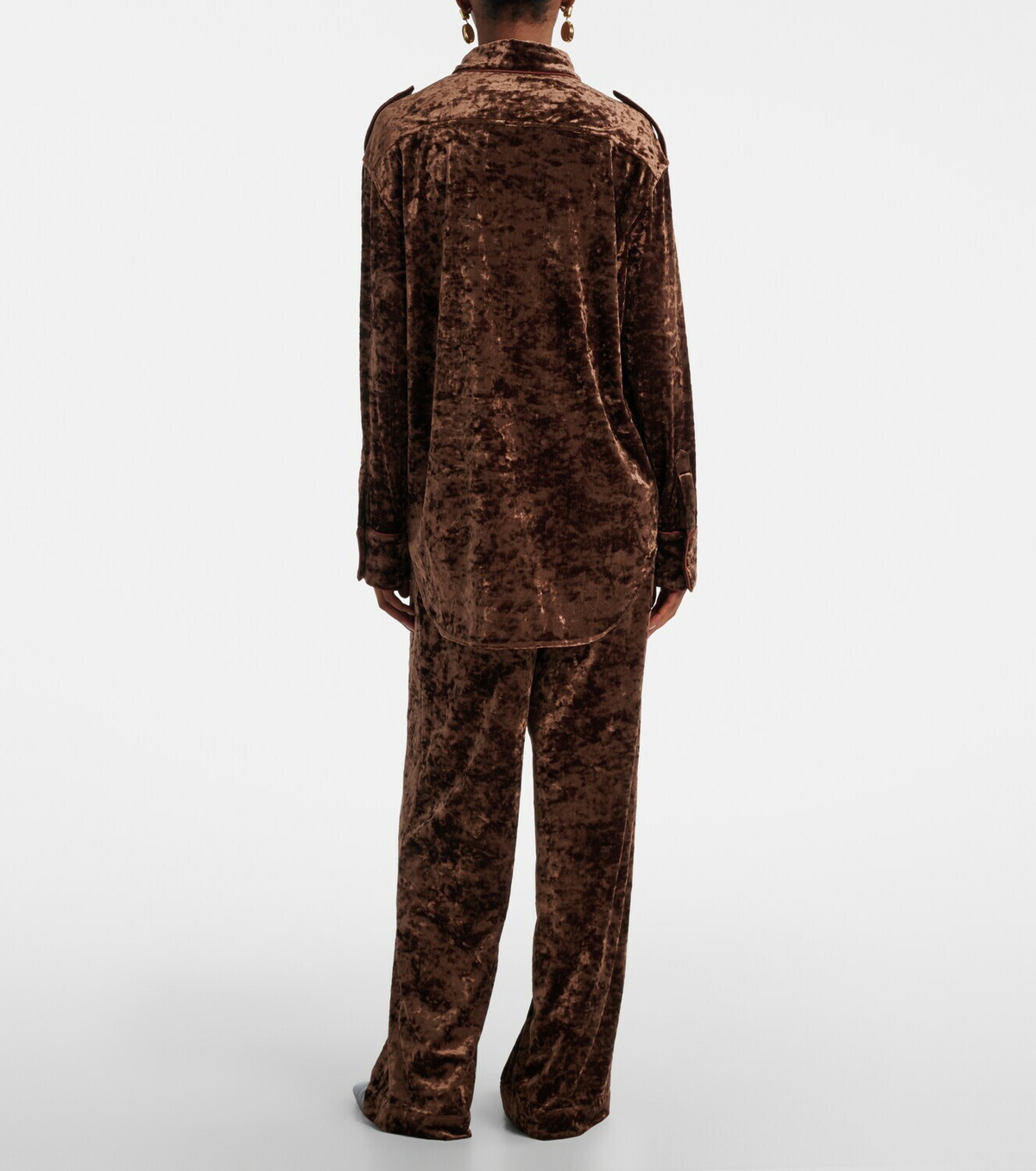 Xu Zhi Velvet shirt