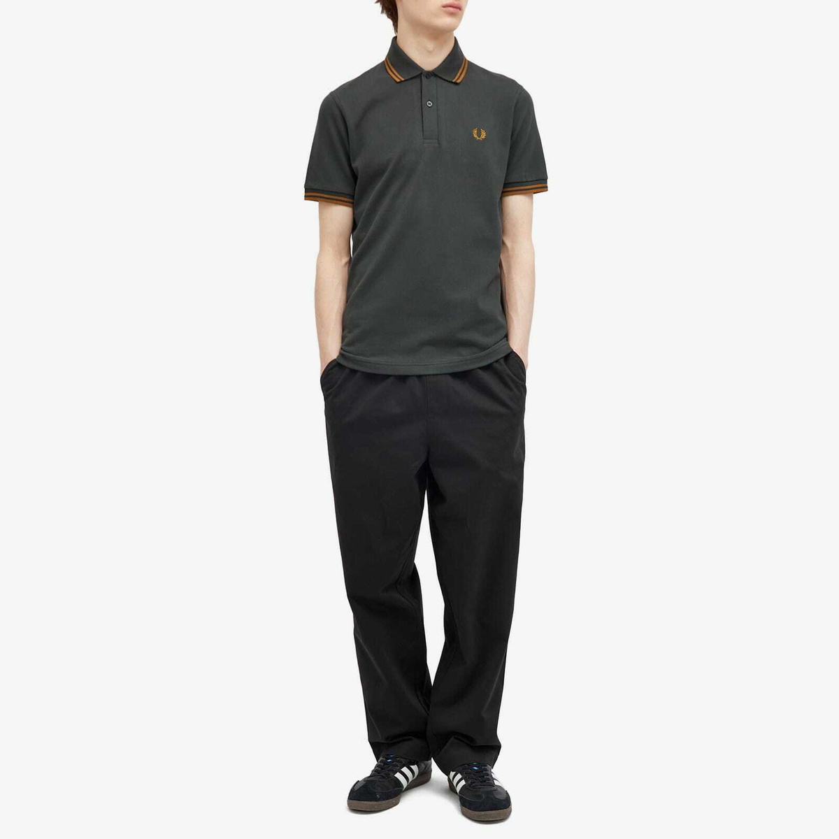 Fred Perry Men's Polo Green