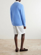 Sunspel - Cotton-Jersey Sweatshirt - Blue