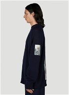 Raf Simons - Graphic Patch Sweater in Navy