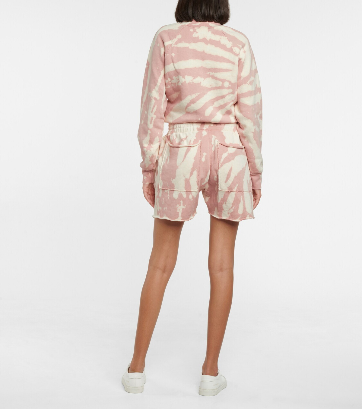 Les Tien - Yachts tie-dye cotton shorts