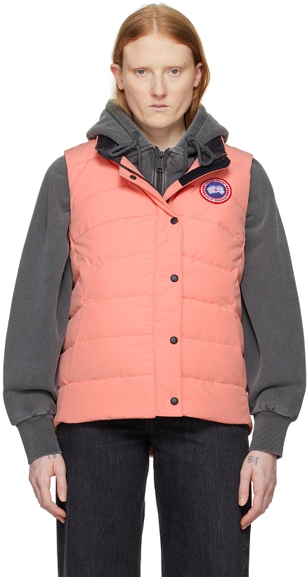 Photo: Canada Goose Pink Freestyle Down Vest