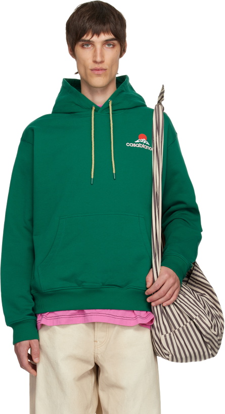 Photo: Casablanca Green Montagne Hoodie