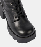 Bogner Seoul shearling-lined combat boots