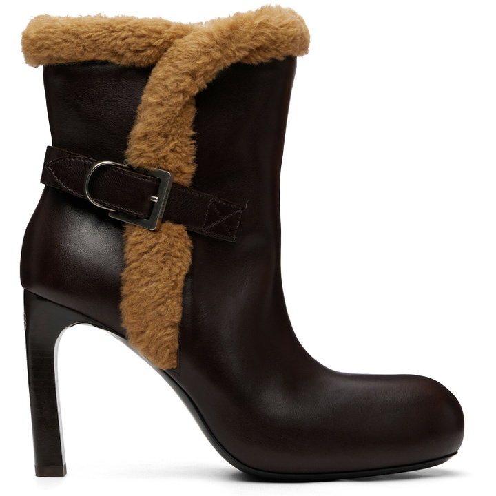 Photo: Balenciaga Brown Fargo Boots