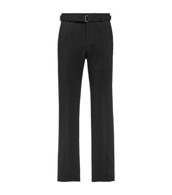 Photo: Lanvin Wool-blend straight pants