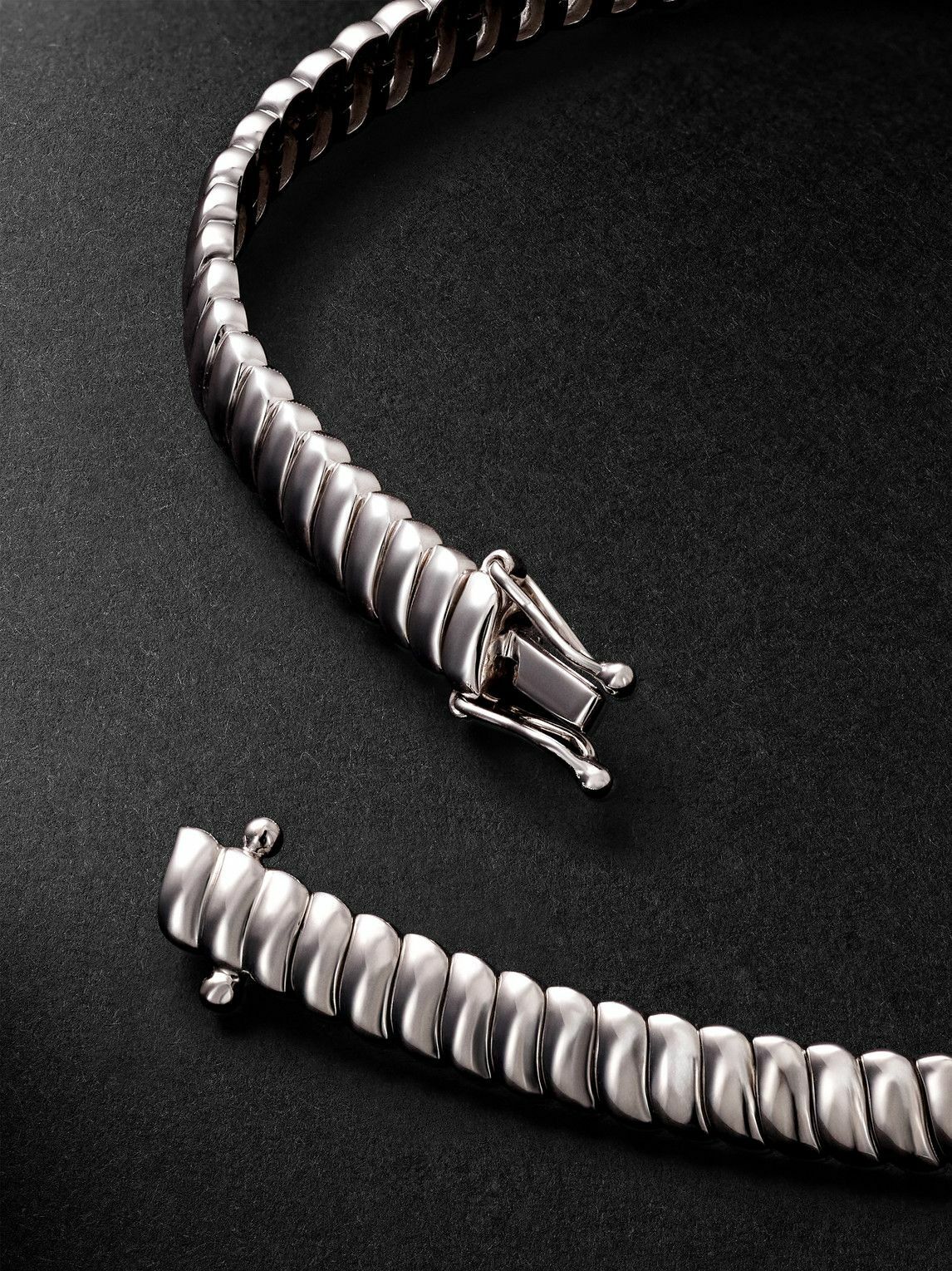 Anita Ko - Zoe 18-Karat White Gold Bracelet - Silver