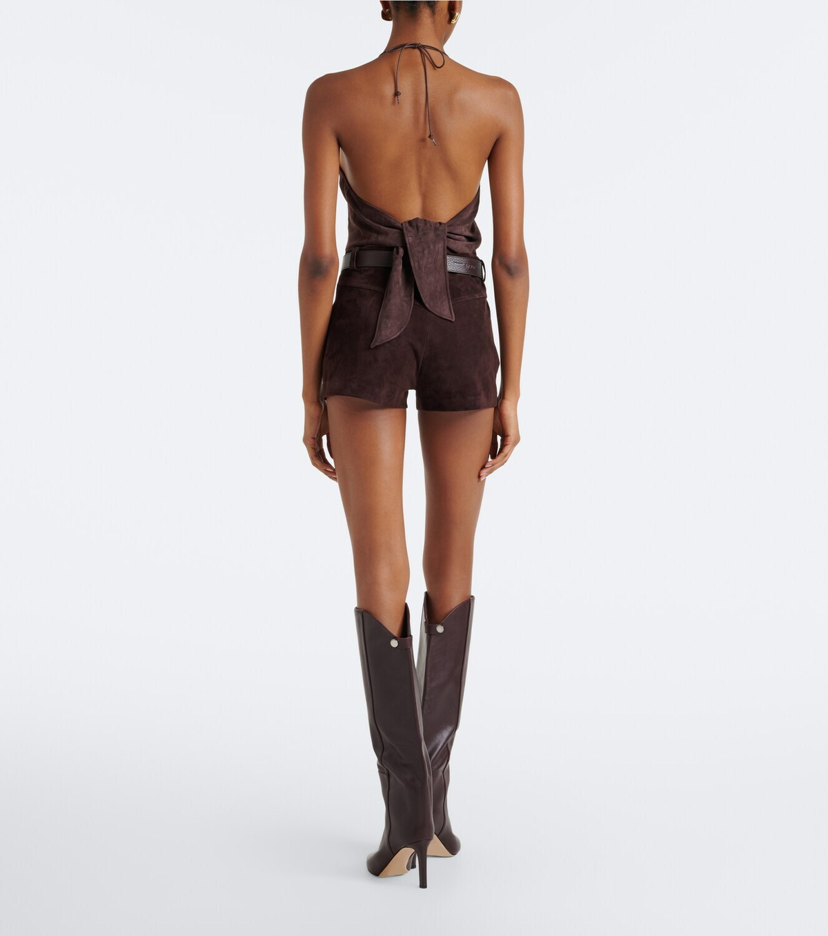 Stouls Roxie suede shorts