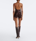 Stouls Roxie suede shorts