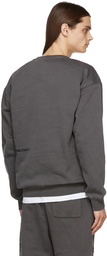 AAPE by A Bathing Ape Grey Logo Sweatshirt