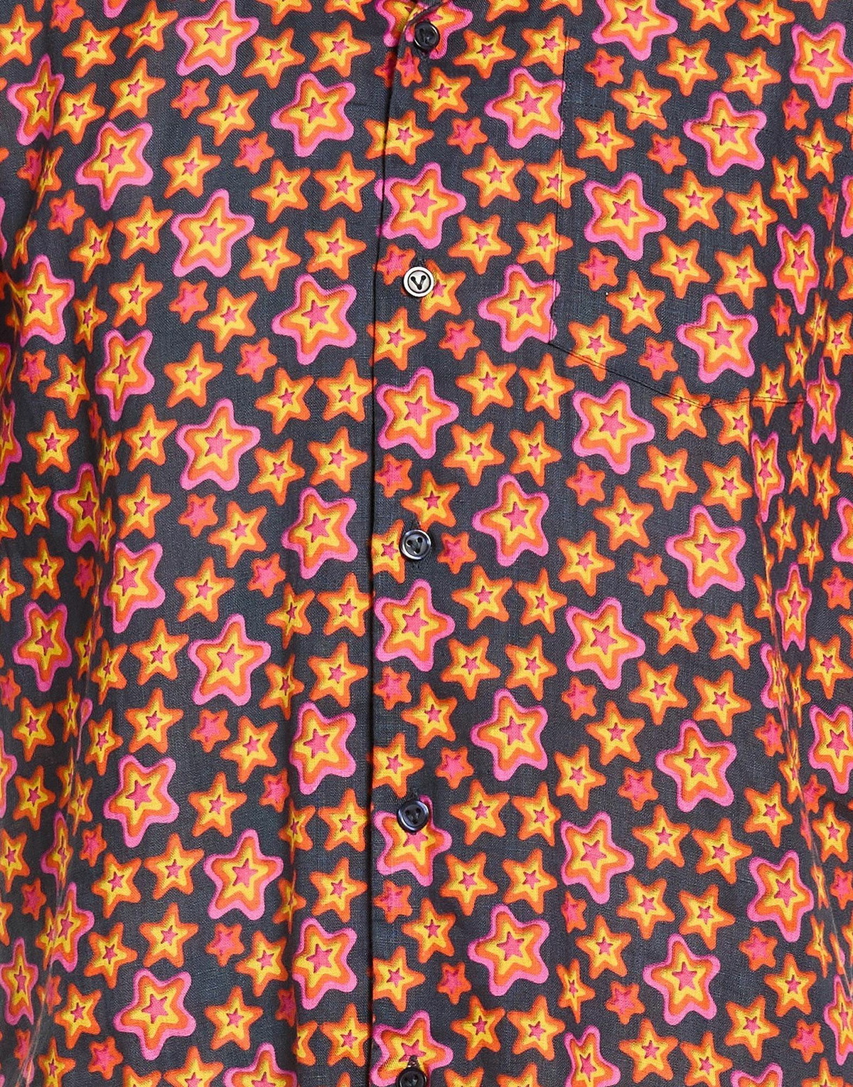 Vilebrequin Mens Shirt in Orange